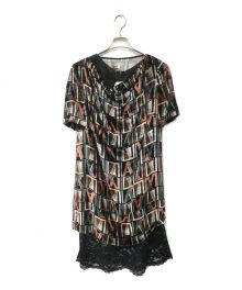 ANTONIO MARRAS（アントニオマラス）の古着「マルチカラーワンピース」｜ピンク