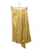 SALLY LAPOINTEサリー・ラポイント）の古着「ロングスカート　イエロー PF19-601」｜イエロー