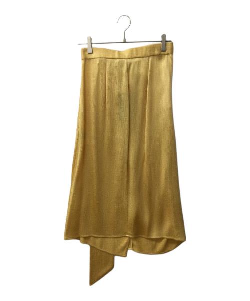 SALLY LAPOINTE（サリー・ラポイント）SALLY LAPOINTE (サリー・ラポイント) PF19-601-201-700　スカート イエロー サイズ:4の古着・服飾アイテム