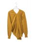 Zero+Maria Cornejo (ゼロ マリア コルネホ) 長袖ニット マスタード サイズ:XS 未使用品：4000円