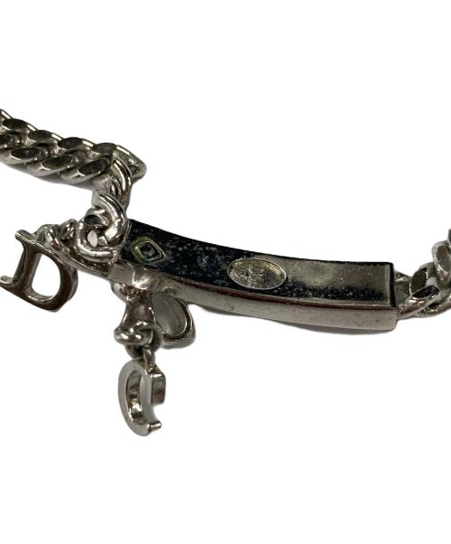 Christian Dior（クリスチャン ディオール）Christian Dior (クリスチャン ディオール) ロゴプレートチョーカーの古着・服飾アイテム