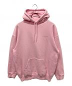 BALENCIAGAバレンシアガ）の古着「ロゴプリントパーカー」｜ピンク
