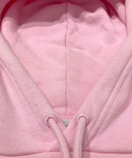 BALENCIAGA（バレンシアガ）BALENCIAGA (バレンシアガ) ロゴプリントパーカー ピンク サイズ:XSの古着・服飾アイテム