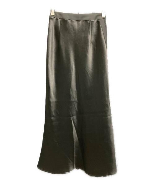 CINOH（チノ）CINOH (チノ) BLACK FORMAL BONDING ACETATE MARMAID SKIRT/ボンディングマーメイドスカート ブラック サイズ:36の古着・服飾アイテム