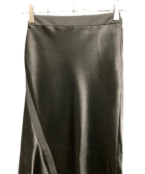 CINOH（チノ）CINOH (チノ) BLACK FORMAL BONDING ACETATE MARMAID SKIRT/ボンディングマーメイドスカート ブラック サイズ:36の古着・服飾アイテム