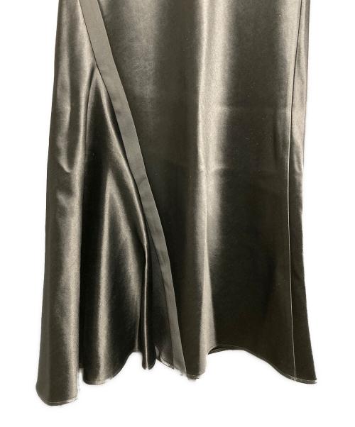 CINOH（チノ）CINOH (チノ) BLACK FORMAL BONDING ACETATE MARMAID SKIRT/ボンディングマーメイドスカート ブラック サイズ:36の古着・服飾アイテム