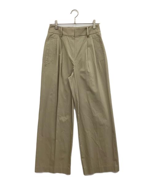 theory luxe（セオリーリュクス）theory luxe (セオリーリュクス) 2タックパンツ ベージュ サイズ:38の古着・服飾アイテム