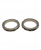 Jennifer Curtisジェニファー・カーティス）の古着「スタンプ2連リング」