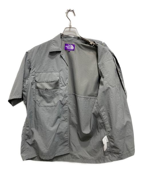 THE NORTHFACE PURPLELABEL（ザ・ノースフェイス パープルレーベル）THE NORTHFACE PURPLELABEL (ザ・ノースフェイス パープルレーベル) Field H/S Shirt グレー サイズ:XSの古着・服飾アイテム