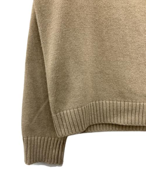 Spick and Span（スピック＆スパン）Spick and Span (スピックアンドスパン) バックスリット タートルネックプルオーバー ベージュ サイズ:Freeの古着・服飾アイテム