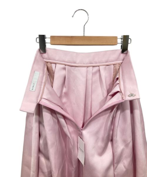 Noble（ノーブル）Noble (ノーブル) ブルームタックギャザースカート ピンク サイズ:38の古着・服飾アイテム