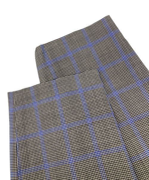 3.1 phillip lim（スリーワンフィリップリム）3.1 phillip lim (スリーワンフィリップリム) チェックタックパンツ グレー サイズ:28の古着・服飾アイテム