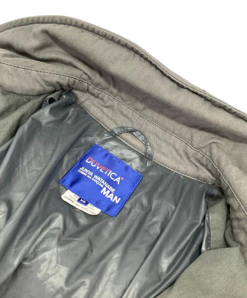 COMME des GARCONS JUNYA WATANABE MAN（コム デ ギャルソン ジュンヤ ワタナベ マン）COMME des GARCONS JUNYA WATANABE MAN (コム デ ギャルソン ジュンヤ ワタナベ マン) DUVETICA (デュベティカ) ハンティングダウンコート グレー サイズ:XSの古着・服飾アイテム