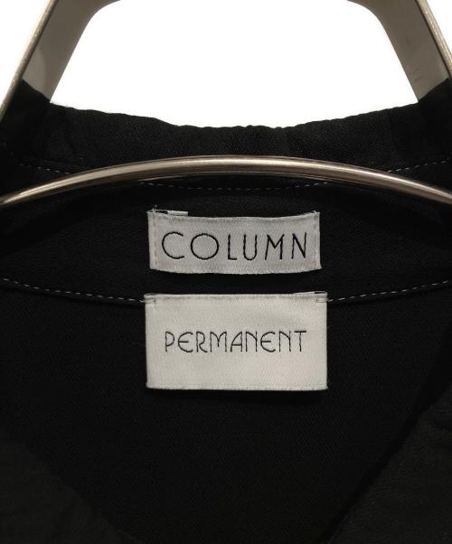 COLUMN（コラム）COLUMN (コラム) ステッチシャツ ブラック サイズ:36の古着・服飾アイテム