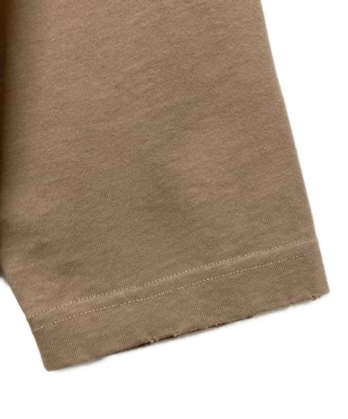 BALENCIAGA（バレンシアガ）BALENCIAGA (バレンシアガ) オーバーサイズド クラッシュロングTシャツ ブラウン サイズ:2の古着・服飾アイテム