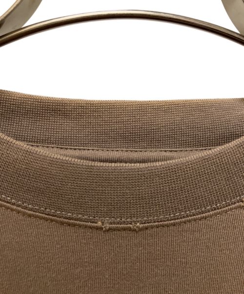 BALENCIAGA（バレンシアガ）BALENCIAGA (バレンシアガ) オーバーサイズド クラッシュロングTシャツ ブラウン サイズ:2の古着・服飾アイテム