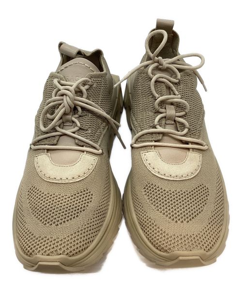 Ferragamo（フェラガモ）Ferragamo (フェラガモ) レースアップスニーカー ベージュ サイズ:27cmの古着・服飾アイテム