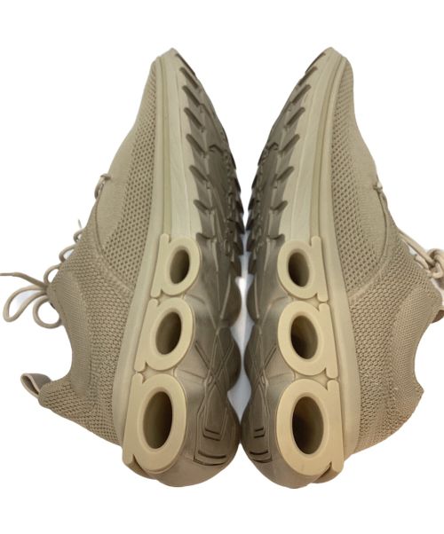 Ferragamo（フェラガモ）Ferragamo (フェラガモ) レースアップスニーカー ベージュ サイズ:27cmの古着・服飾アイテム