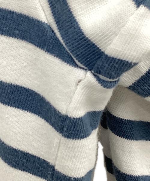AURALEE（オーラリー）AURALEE (オーラリー) バスクワイドボーダーカットソー ブルー サイズ:5の古着・服飾アイテム