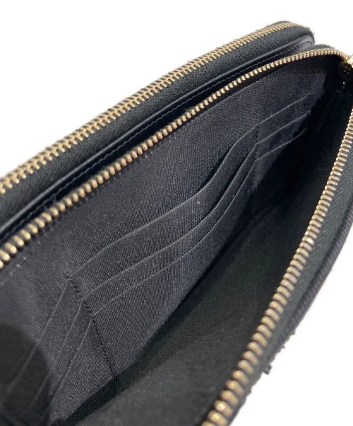 CHANEL（シャネル）CHANEL (シャネル) デニムチェーンウォレット ブラックの古着・服飾アイテム