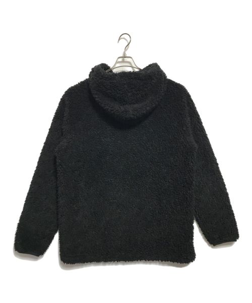 NAPAPIJRI（ナパピリ）NAPAPIJRI (ナパピリ) ボアフリースパーカー ブラック サイズ:Mの古着・服飾アイテム