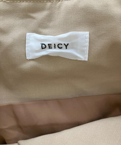 Deicy（デイシー）Deicy (デイシー) 2WAYトレンチデザインスカート ベージュ サイズ:1の古着・服飾アイテム
