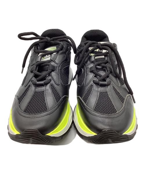 MSGM（エムエスジーエム）MSGM (エムエスジーエム) スニーカー ブラック×ホワイト サイズ:42の古着・服飾アイテム