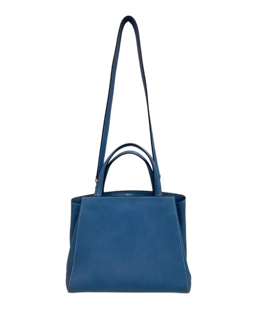 Valextra（ヴァレクストラ）Valextra (ヴァレクストラ) スモール トリエンナーレ ブルーの古着・服飾アイテム