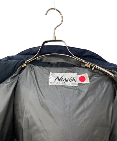 nanga white label（ナンガホワイトレーベル）NANGA WHITE LABEL (ナンガホワイトレーベル) ダウンパーカ ネイビー サイズ:XLの古着・服飾アイテム
