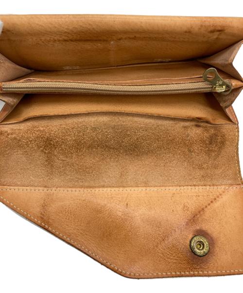 IL BISONTE（イル ビゾンテ）IL BISONTE (イル ビゾンテ) ロングウォレット　5442404140 ブラウンの古着・服飾アイテム