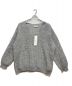 amachi.（アマチ）の古着「AY12-29 Loose Neck Paesina Knit」｜Blue Grey