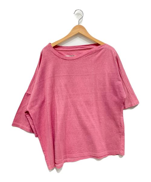 amachi.（アマチ）amachi. (アマチ) AY10-17 C/L Water Drop Tee Pink サイズ:5の古着・服飾アイテム