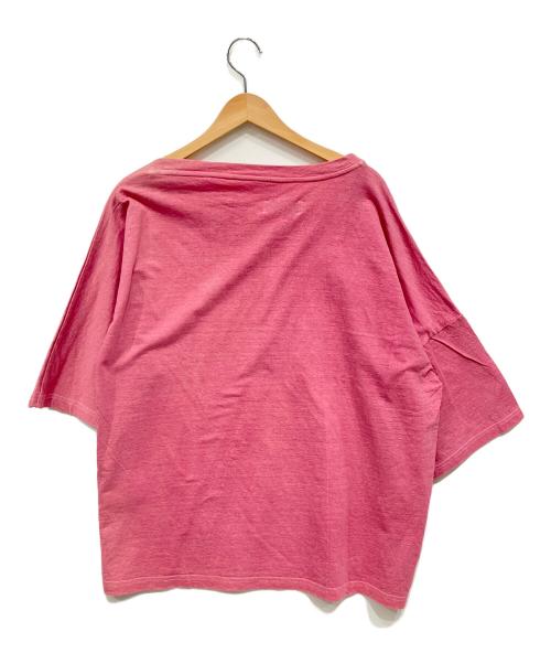 amachi.（アマチ）amachi. (アマチ) AY10-17 C/L Water Drop Tee Pink サイズ:5の古着・服飾アイテム