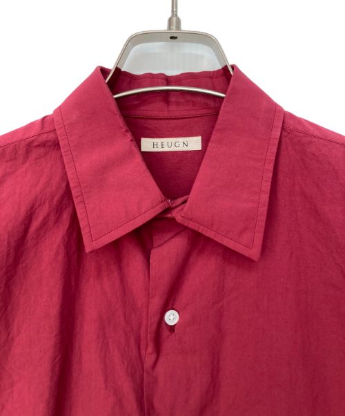 HEUGN（ユーゲン）HEUGN (ユーゲン) SHIRT019 Alan Pink サイズ:1の古着・服飾アイテム