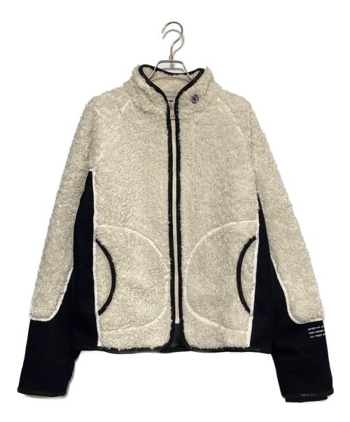 MONCLER GENIUS（モンクレール ジーニアス）MONCLER GENIUS (モンクレール ジーニアス) MAGLIA CARDIGAN WHITE サイズ:1 未使用品の古着・服飾アイテム