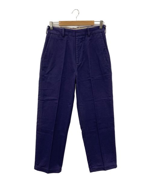 NICENESS（ナイスネス）NICENESS (ナイスネス) SHORTER カラードスラックス NAVY サイズ:Sの古着・服飾アイテム