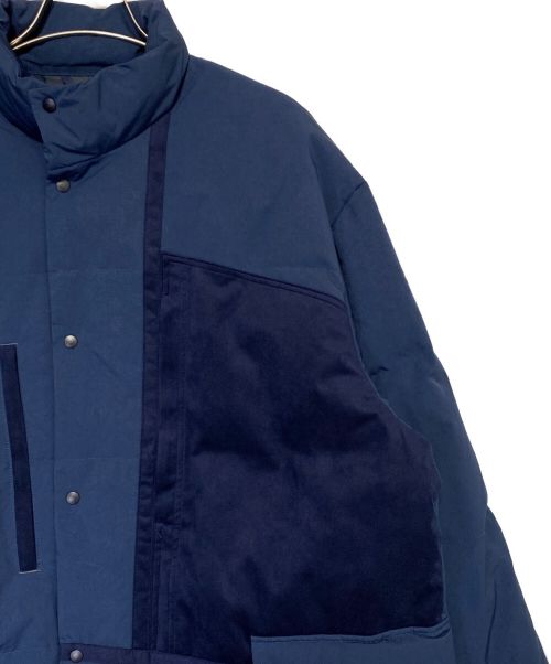 Porter Classic（ポータークラシック）Porter Classic (ポータークラシック) WEATHER DOWN SHIRT JKT NAVY サイズ:2 未使用品の古着・服飾アイテム