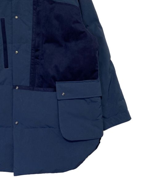 Porter Classic（ポータークラシック）Porter Classic (ポータークラシック) WEATHER DOWN SHIRT JKT NAVY サイズ:2 未使用品の古着・服飾アイテム