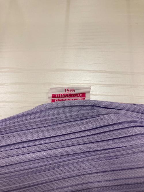 PLEATS PLEASE（プリーツプリーズ）PLEATS PLEASE (プリーツプリーズ) ワイドパンツ パープル サイズ:3の古着・服飾アイテム