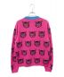 GUCCI (グッチ) ミスティックキャットニット ピンク サイズ:M：50000円