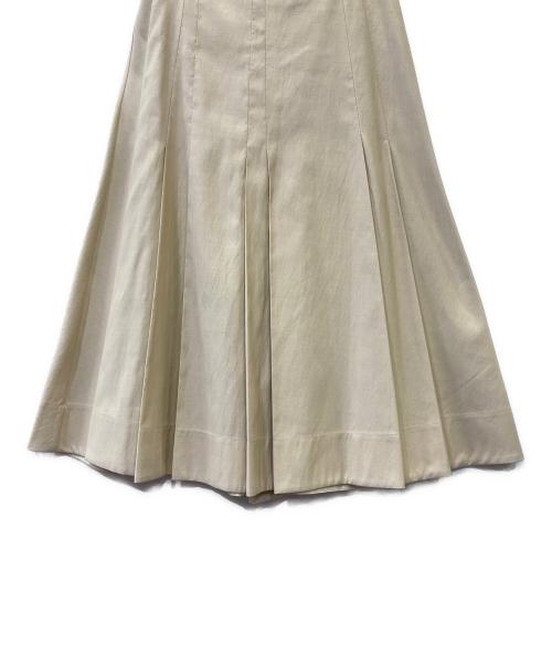 3.1 phillip lim（スリーワンフィリップリム）3.1 phillip lim (スリーワンフィリップリム) Pleated A-line Midi Skirt ベージュ サイズ:00の古着・服飾アイテム