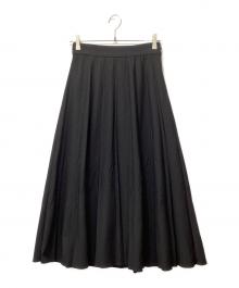 Demi-Luxe Beams（デミルクス ビームス）の古着「変形プリーツ スカート」｜ブラック