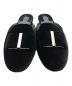 Salvatore Ferragamo (サルヴァトーレ フェラガモ) Velvet Bow Mule Slide Loafer ブラック サイズ:7 1/2：24000円