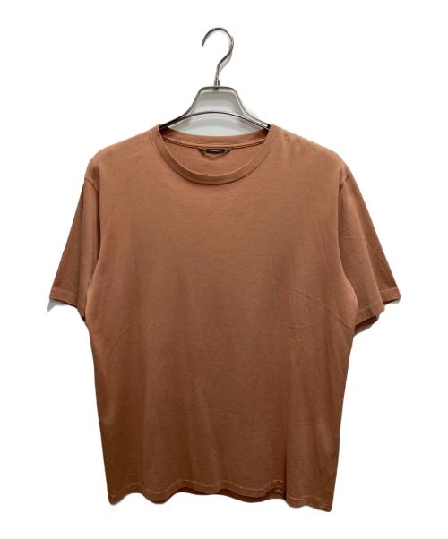 AURALEE（オーラリー）AURALEE (オーラリー) FINE COTTON SALT SHRINK PIQUE BIG TEE半袖Tシャツ ブラウン サイズ:1の古着・服飾アイテム