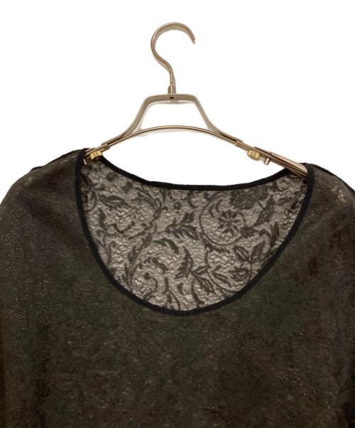 PERVERZE（パーバーズ）PERVERZE (パーバーズ) Lace Double Tank Top ブラック サイズ:SIZE Freeの古着・服飾アイテム