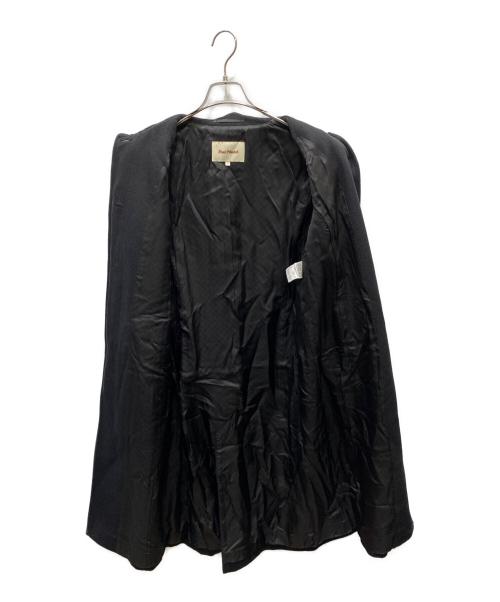 Paul Stuart（ポールスチュアート）Paul Stuart (ポールスチュアート) カシミヤステンカラーコート ブラック サイズ:8の古着・服飾アイテム
