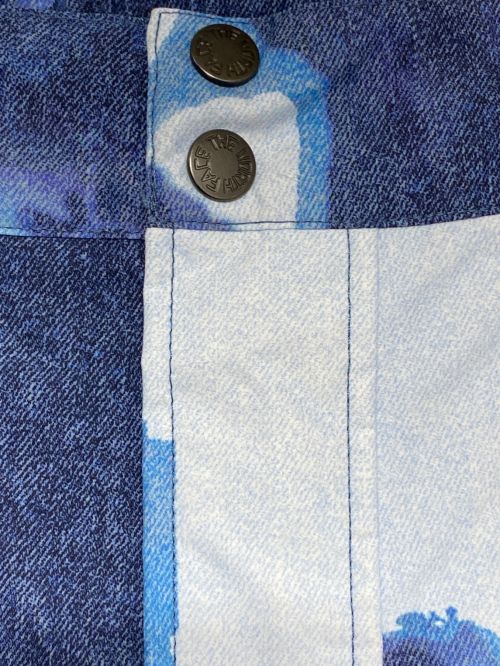 SUPREME（シュプリーム）SUPREME (シュプリーム) THE NORTH FACE (ザ ノース フェイス) Bleached Denim Mountain Pant インディゴ サイズ:XL 未使用品の古着・服飾アイテム