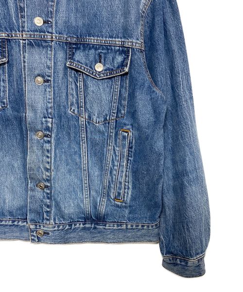 BALENCIAGA（バレンシアガ）BALENCIAGA (バレンシアガ) バックロゴデニムジャケット インディゴ サイズ:44の古着・服飾アイテム