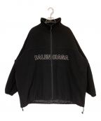 BALENCIAGAバレンシアガ）の古着「FLEECE TRACK SUIT JACKET」｜ブラック