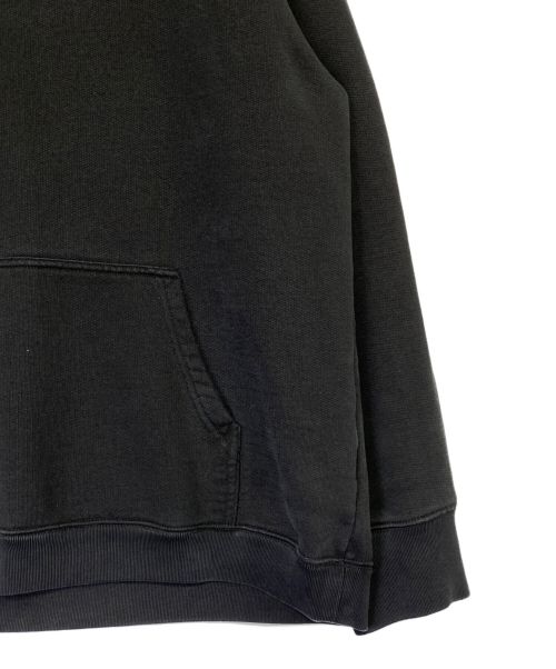 VETEMENTS（ヴェトモン）VETEMENTS (ヴェトモン) オーバーサイズロゴパーカー ブラック サイズ:Lの古着・服飾アイテム